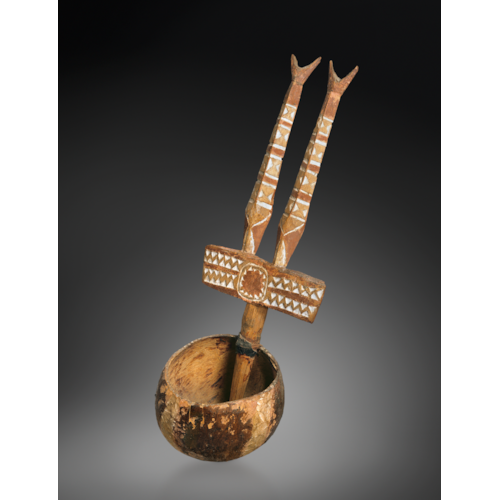 Admiralty Islands Ladle with Fishes